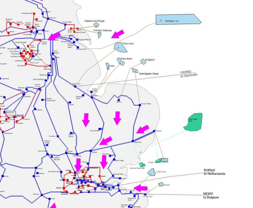 ETYS Boundary graphic East of England